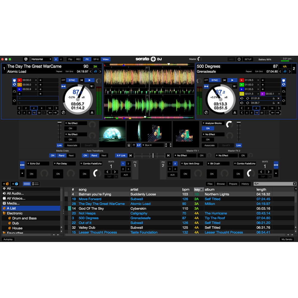 Specs For Serato Video With Mac